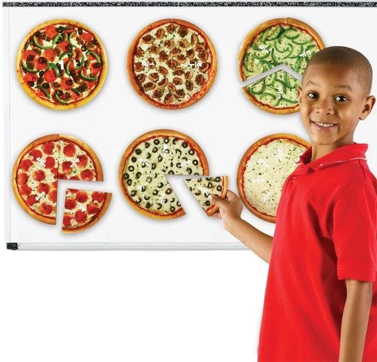 Learning Resources Pizza Fractions Magnetic Breuken Inzich Thuisonderwijs Leermiddel 3 Learning Resources Pizza Fractions Magnetic Breuken Inzich Thuisonderwijs Leermiddel - Afbeelding 3