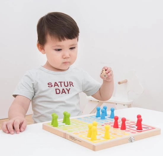 New Classic Toys - Klassiek Spel Ludo 'Mens Erger Je Niet' 4 New Classic Toys - Klassiek Spel Ludo 'Mens Erger Je Niet' - Afbeelding 4