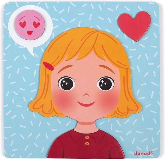 Janod Spel - Magnetische Emoties 5 Janod Spel - Magnetische Emoties - Afbeelding 5