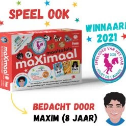 Maximal MaXimaal Deeltafels Deelsommen - Educatief Speelgoed - Rekenen, Tafels En Delen Wordt Kinderspel -educational games Winkel 550x534 11