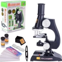 CRYTIVE Speelgoed Kindermicroscoop Voor Kinderen - Laboratorium Educatief Speelgoed Voor Uw Kind - Kinder Microscoop - 100x-450x