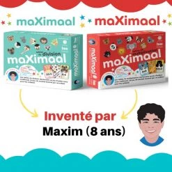 Maximal MaXimaal Tables De Multiplication | Jeu De Soci?t? | Les Tables De Multiplication Deviennent Un Jeu D?enfant | ? Partir De 6 Ans | Invent? Par Maxim (8 Ans) -educational games Winkel 550x537 11
