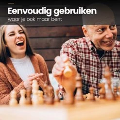 No Peak 3 In 1 Schaakbord - Schaakspel - Dammen - Backgammon - 3 In 1 Schaakset - Inclusief E-Book -educational games Winkel 550x538 3