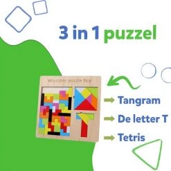Fidgy - 3 In 1 Houten Puzzel - Montessori Speelgoed - Tetris -educational games Winkel 550x539 9