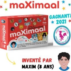 Maximal MaXimaal Tables De Multiplication | Jeu De Soci?t? | Les Tables De Multiplication Deviennent Un Jeu D?enfant | ? Partir De 6 Ans | Invent? Par Maxim (8 Ans) -educational games Winkel 550x540 7