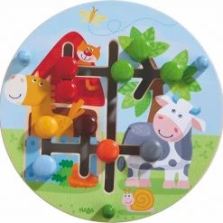 Haba Schuifpuzzel Boerderijwereld Junior 21,5 Cm Hout