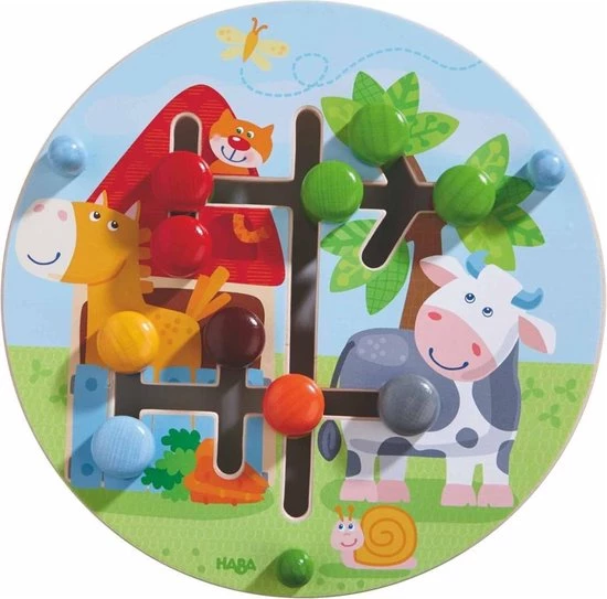 Haba Schuifpuzzel Boerderijwereld Junior 21,5 Cm Hout 1 Haba Schuifpuzzel Boerderijwereld Junior 21,5 Cm Hout