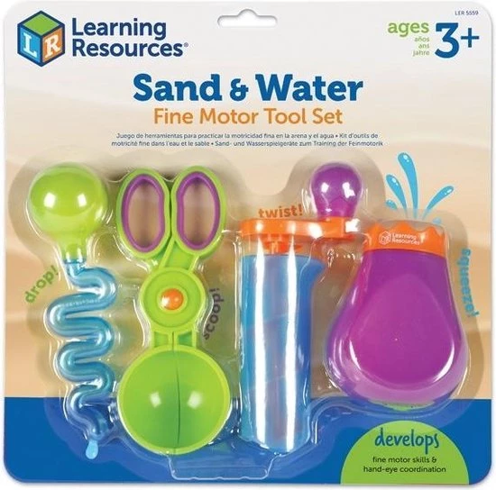 Montessori Zand En Waterset 4 Stuks - Learning Resources 1 Montessori Zand En Waterset 4 Stuks - Learning Resources