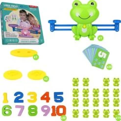 JAXY Educatief Speelgoed - Frog Balance - Monkey Balance - Educatief Speelgoed Voor Kinderen Vanaf 3 Jaar - Speelgoed Voor Jongens En Meisjes - Interactief Speelgoed - Leer Wiskunde En Rekenen - Leren Rekenen - Leren Tellen - 64 Stuks -educational games Winkel 550x547 10