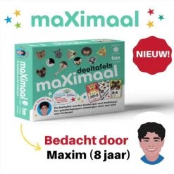 Maximal MaXimaal Deeltafels Deelsommen - Educatief Speelgoed - Rekenen, Tafels En Delen Wordt Kinderspel -educational games Winkel 550x548 9