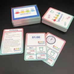 Flexjuf Tijdenkwartet - Educatief Rekenspel Om Het Klokkijken Te Oefenen - Vanaf 6 Jaar -educational games Winkel 550x550 105