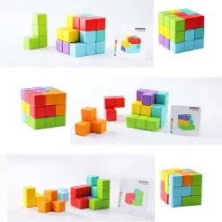Dorjee Master Cube Puzzel - Houten Speelgoed Puzzel - Educatief Houten Speelgoed -educational games Winkel 550x550 110