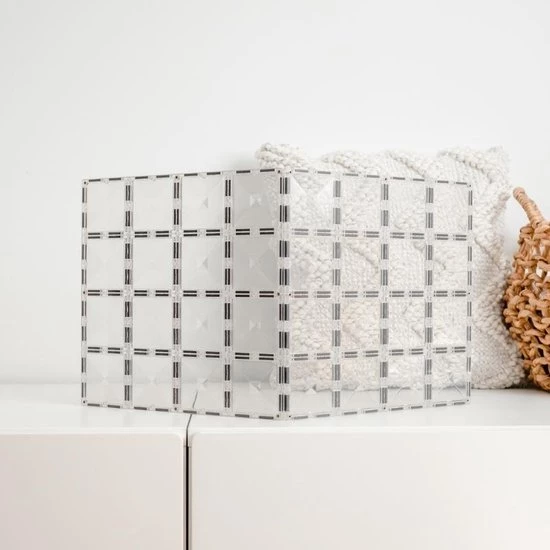 Connetix Tiles Connetix - 2 Clear Basisplaten 30 X 30 Cm - Magnetisch Constructiespeelgoed 6 Connetix Tiles Connetix - 2 Clear Basisplaten 30 X 30 Cm - Magnetisch Constructiespeelgoed - Afbeelding 6