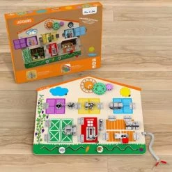 Max & Lea Max En Lea Educatieve Slotenbord Spel - Leerzaam - Speelgoed 3 Jaar - Educatief - Kinderspeelgoed -educational games Winkel 550x550 19