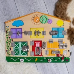 Max & Lea Max En Lea Educatieve Slotenbord Spel - Leerzaam - Speelgoed 3 Jaar - Educatief - Kinderspeelgoed -educational games Winkel 550x550 20