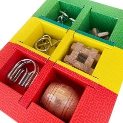 Brain Games Giftbox - 3D Puzzels Voor Volwassenen En Kinderen - 6 Houten En Metalen Puzzels - Breinbrekers - Tangle -educational games Winkel 550x550 250