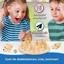 Toyfel Magnus – Houten Memory Schaakspel Met Tas 30 Cm – Memory Chess Montessori Educatief Speelgoed Voor Kinderen Spel Voor Logica & Coördinatie -educational games Winkel 550x550 257