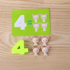 Ariko Montessori Reken Balans Spel Kitten - Kat - Poes - Leren Rekenen - Interactief Speelgoed - Telraam - Reken Weegschaal - Educatief -educational games Winkel 550x550 273