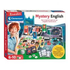Clementoni Klassieke Educatieve Spellen - Mystery English, Educatief Spel, 5-10 Jaar - 56047