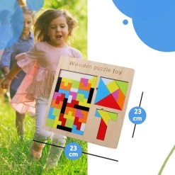 Fidgy - 3 In 1 Houten Puzzel - Montessori Speelgoed - Tetris -educational games Winkel 550x550 290
