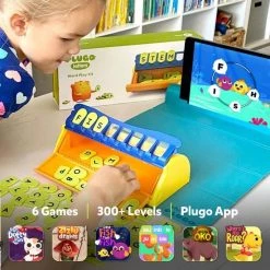 Plugo Letters By PlayShifu - Leren En Spelen Met Een Tablet - STEM-speelgoed Voor Kinderen Vanaf 4 Jaar (tablet Niet Inbegrepen) -educational games Winkel 550x550 315