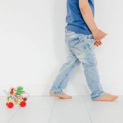 Bambolino Toys - Kikker Houten Trekfiguur - Educatief Speelgoed - Goed Voor De Motoriek -educational games Winkel 550x550 329