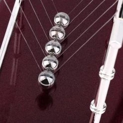 Merkloos 12mm Newton's Cradle Balance Ball Physics Science Fun Desk Toy -educational games Winkel 550x550 354