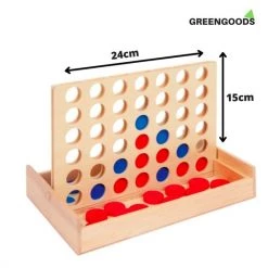 GREENGOODS - 4 Op Een Rij - Speelgoed - Educatief Speelgoed -educational games Winkel 550x550 392