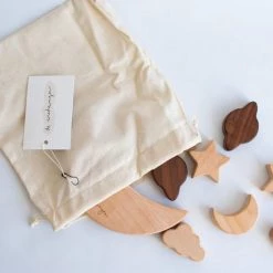 De Wiedewagen Balansspel Maan, Sterren En Planeten - Houten Montessori Speelgoed