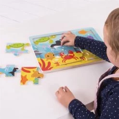 Bigjigs Tray Puzzle - Underwater -educational games Winkel 550x550 415