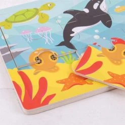 Bigjigs Tray Puzzle - Underwater -educational games Winkel 550x550 416
