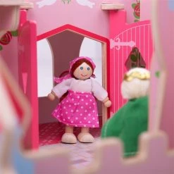 BigJigs Speelgoed Speelgoed Kasteel Roze Met Prinses - Green Toys -educational games Winkel 550x550 419