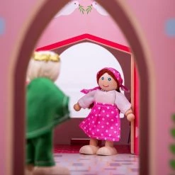 BigJigs Speelgoed Speelgoed Kasteel Roze Met Prinses - Green Toys -educational games Winkel 550x550 421