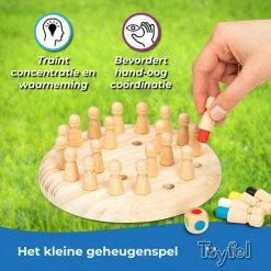 Toyfel Magnus ? Houten Memory Schaakspel Met Tas 18 Cm ? Memory Chess Montessori Educatief Speelgoed Voor Kinderen Spel Voor Logica & Co?rdinatie -educational games Winkel 550x550 59