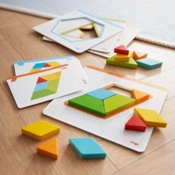 Haba Legspel Kleurrijke Vormen Junior Hout/karton 32-delig -educational games Winkel 550x550 62