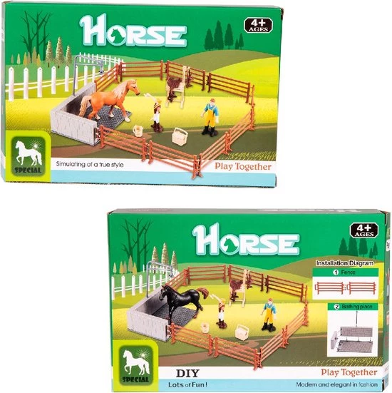 Basic Horse Club Paarden Speelset 3 Basic Horse Club Paarden Speelset - Afbeelding 3