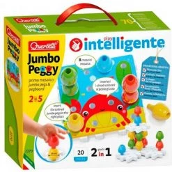 Quercetti Stapelspel Jumbo Peggy Junior Karton 24-delig -educational games Winkel 550x553