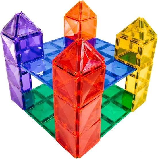 Connetix Tiles Connetix - 40delig Uitbreidingsset - Magnetisch Constructiespeelgoed 7 Connetix Tiles Connetix - 40delig Uitbreidingsset - Magnetisch Constructiespeelgoed - Afbeelding 7