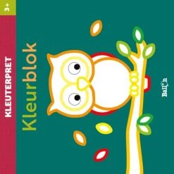 Ballon Media Kleuterpret Kleurboek Uil 3+