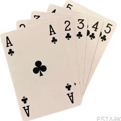 ESTARK Luxe Speelkaarten - 2 Sets - Plastic Coating - Poker Kaarten - Kaartspel - Spelkaarten - Spel Kaart - 2 X 56 - Gezelschapsspel - Spelen - Playing Cards - Cijfer In Alle 4 De Hoeken - 2 STUKS -educational games Winkel 550x558 1