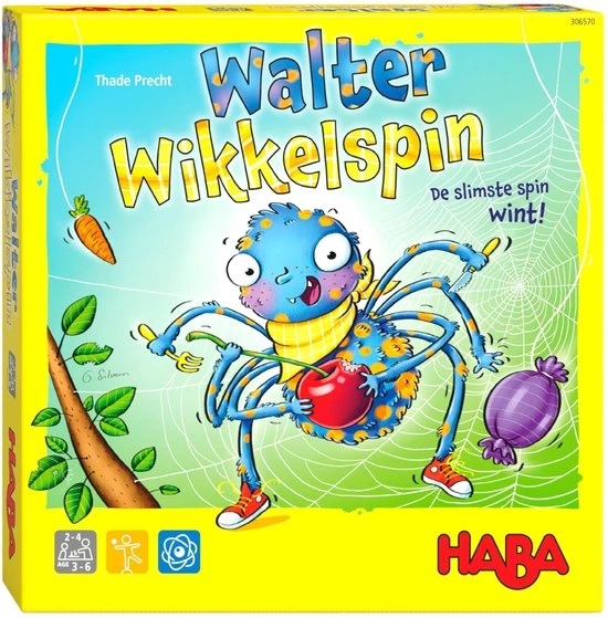 Haba Spel - Walter Wikkelspin - 3+ 4 Haba Spel - Walter Wikkelspin - 3+ - Afbeelding 4