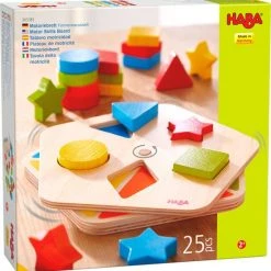 Haba Vormenpuzzel Junior Hout 25 Stukjes -educational games Winkel 550x562 6