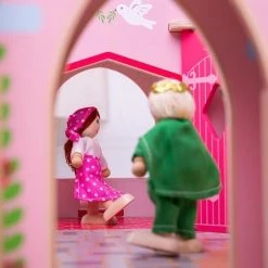 BigJigs Speelgoed Speelgoed Kasteel Roze Met Prinses - Green Toys -educational games Winkel 550x564 10