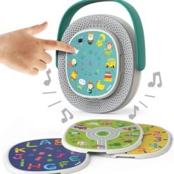 TIMIO Audio- En Muziekspeler Met 20 Discs Voor Het Leren Van Woordjes, Getallen, Liedjes En Sprookjes In 8 Talen Vanaf 2 Jaar -educational games Winkel 550x568 1