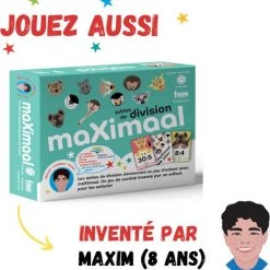 Maximal MaXimaal Tables De Multiplication | Jeu De Soci?t? | Les Tables De Multiplication Deviennent Un Jeu D?enfant | ? Partir De 6 Ans | Invent? Par Maxim (8 Ans) -educational games Winkel 550x574 6