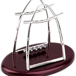 Merkloos 12mm Newton's Cradle Balance Ball Physics Science Fun Desk Toy -educational games Winkel 550x591 2