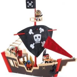 Djeco Piratenschip -educational games Winkel 550x593 1