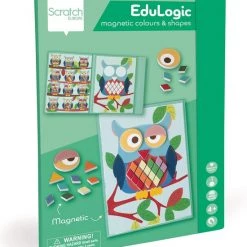 Scratch Europe Scratch EduLogic Book: Colours&Shapes/UIL 18,2x25,6x1,3cm (gesloten), 51,5x25,6x1cm (open), Magnetisch, 4+
