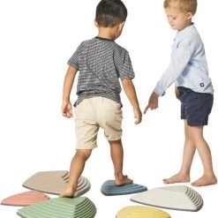 Gonge Noorse Rivierstenen & Rivierstenen Stapstenen Balans Voordeelset JoxxBrugge -educational games Winkel 550x614