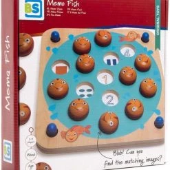 Bs Toys Memory-spel Memo Vissen 26 X 26 Cm Hout/karton 20-delig -educational games Winkel 550x616